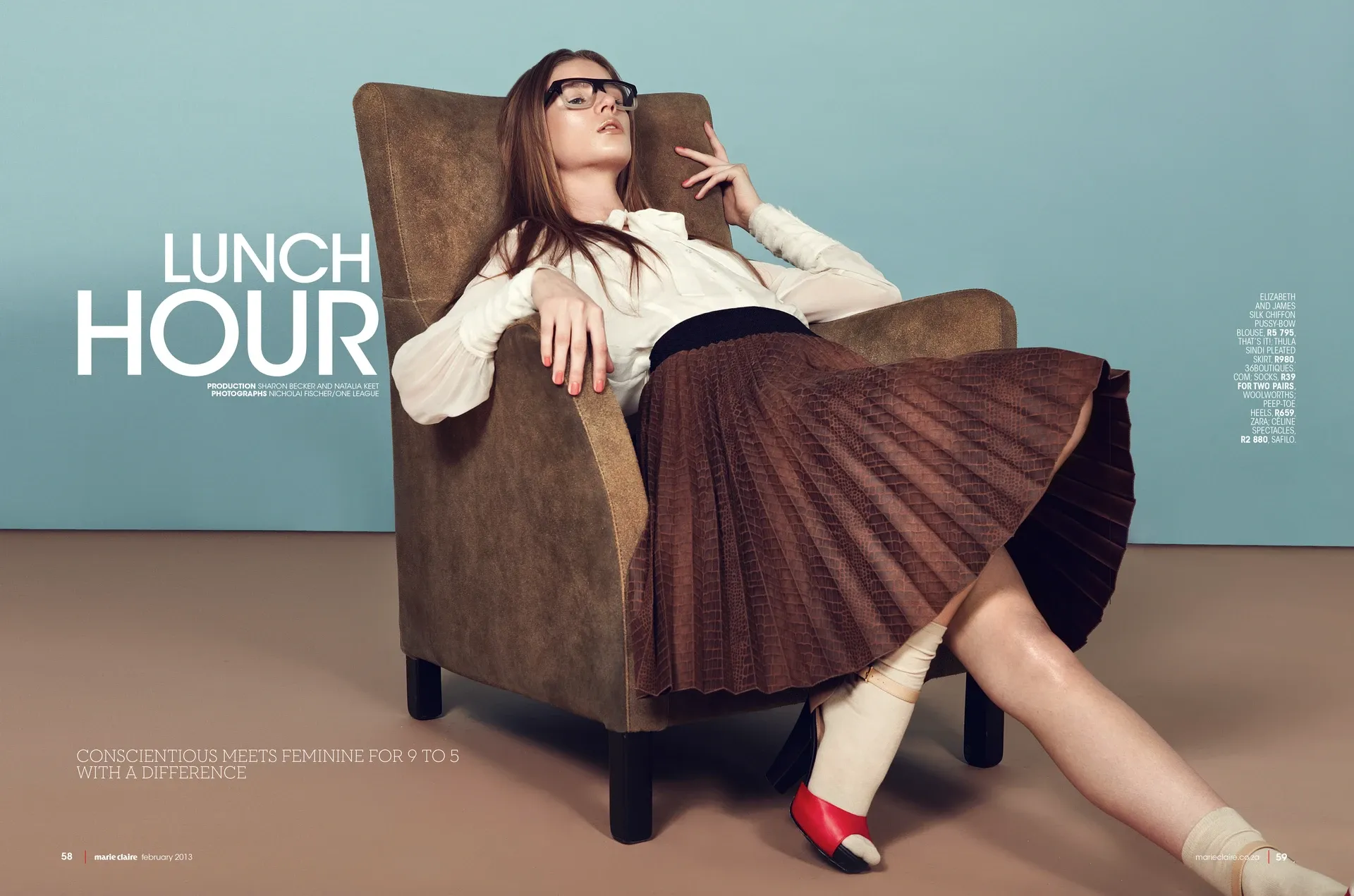 Lunch Hour commercial campaign artwork